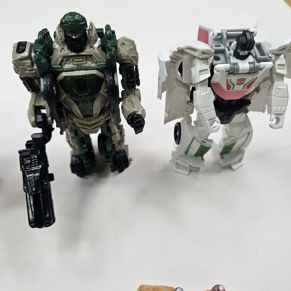 Lot of 5 Transformers Action Figures - Optimus Prime, Bumblebee & More